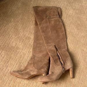 Vince Camuto 7.5 suede over the knee boots